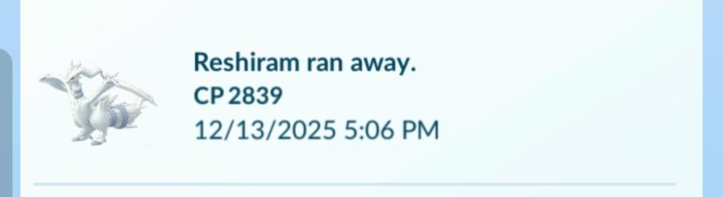 Is it common to not catch raid Pokemom?!