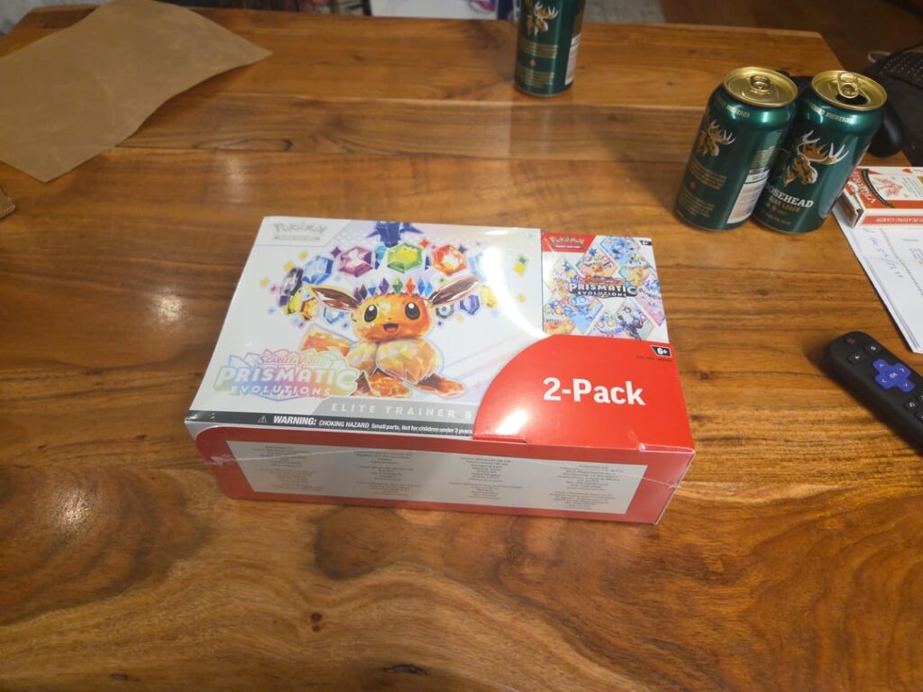 My Prismatic evolution ETB Costco combo hits tonight