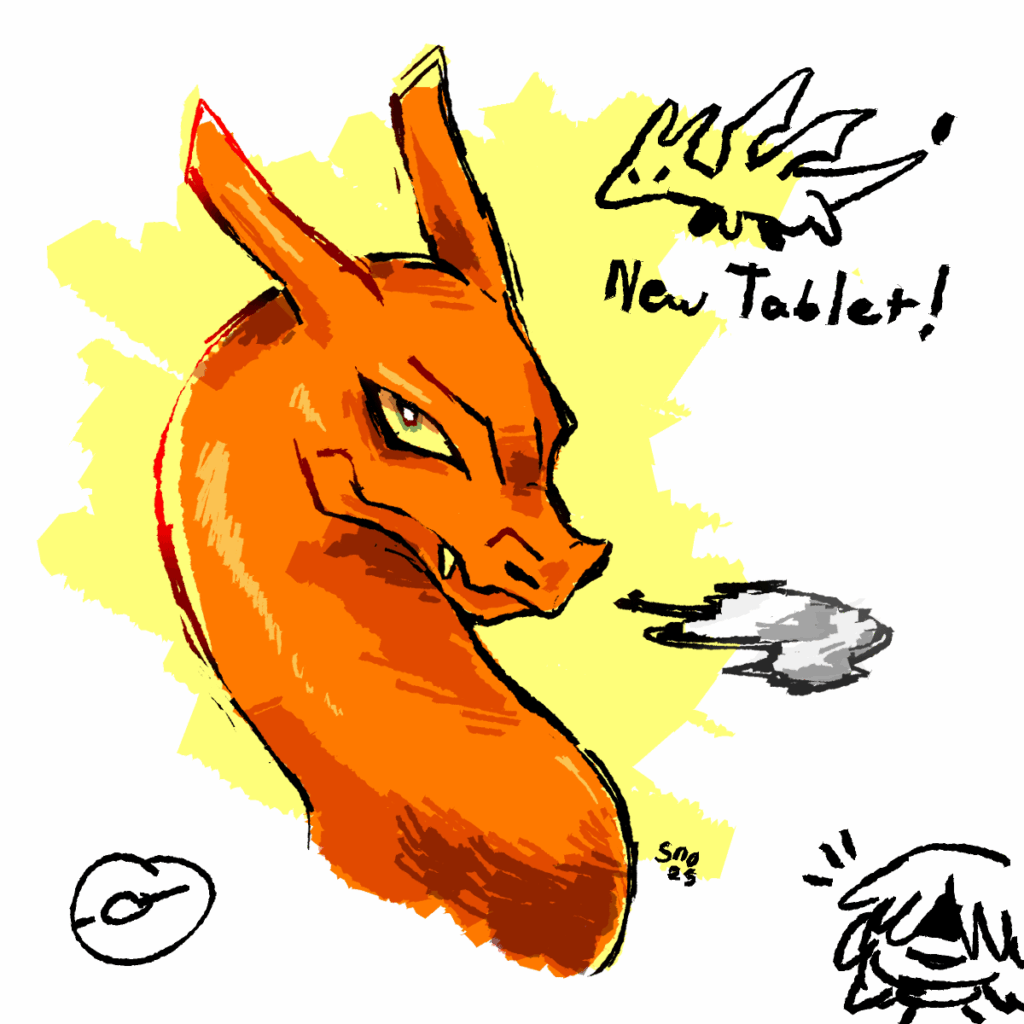 Testing on new tablet! [OC]