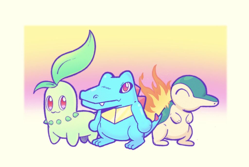 Gen 2 starters in my style