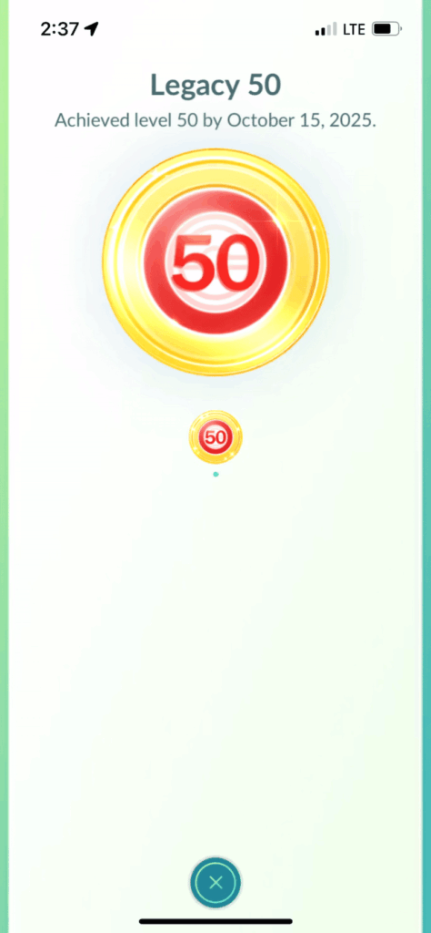 The Legacy Badge brightness bug has been fixed! It now returns back to normal after each press after the refresh.