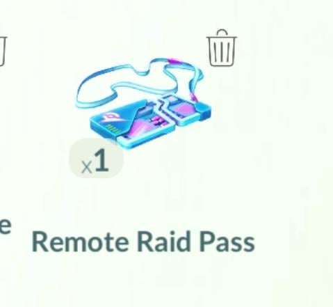 I got a remote raid pass in my weekly research reward