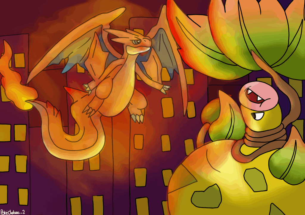 Mega Charizard Y vs Mega Victreebel