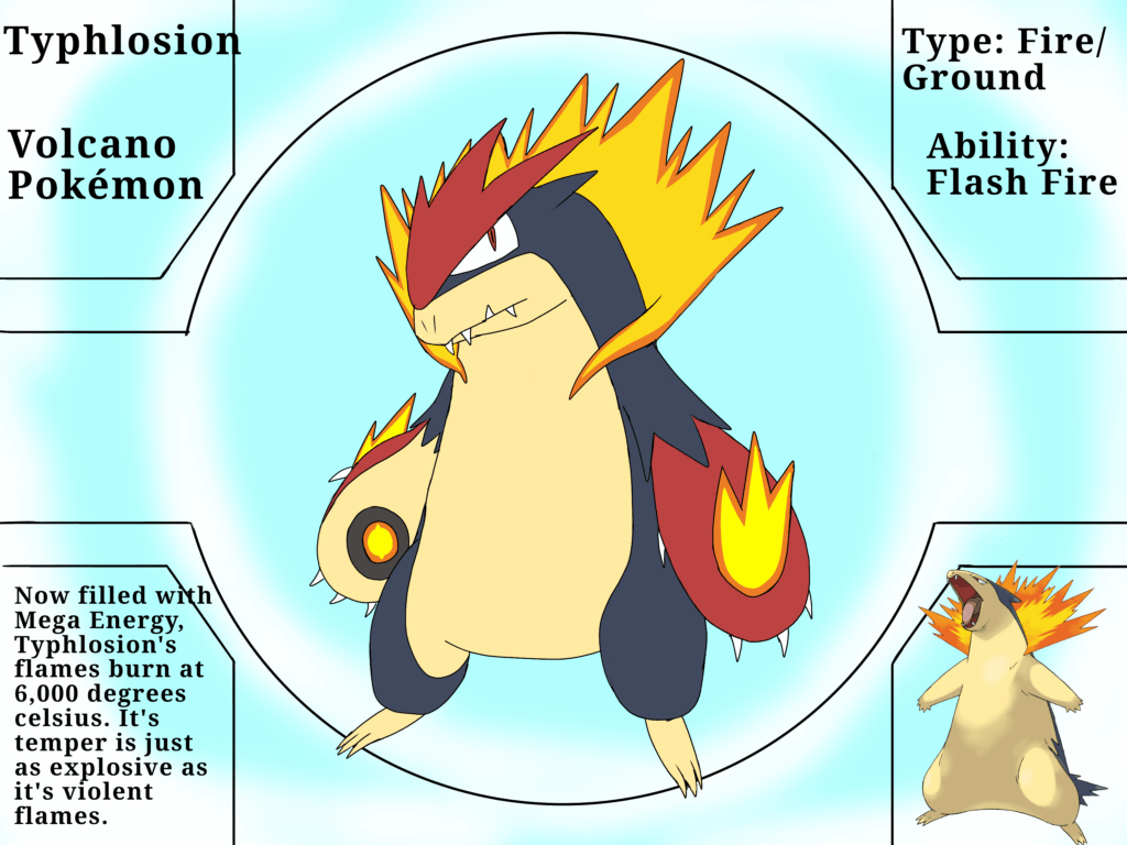 Mega Month Day 2: Mega Typhlosion