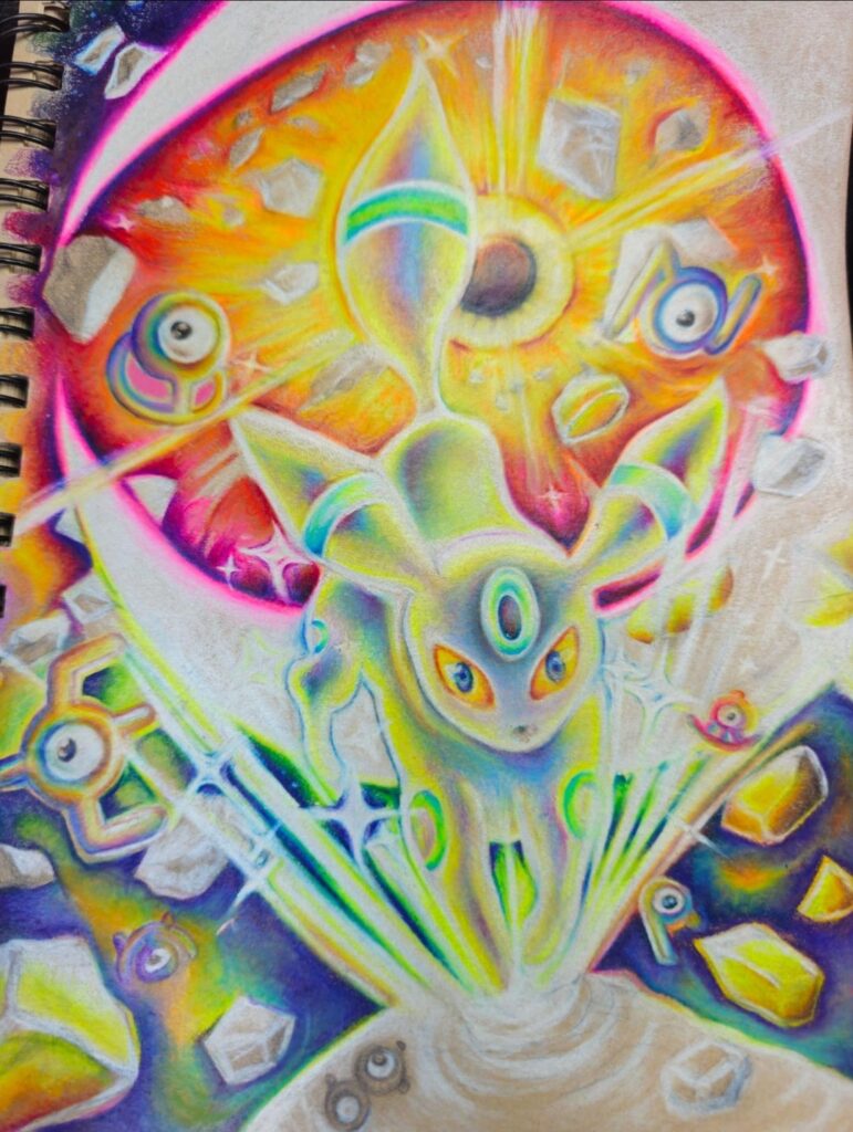 [OC] I love shiny pokemon and I wanted to share some shiny eeveelutions I've made recently :3 lmk what you think!