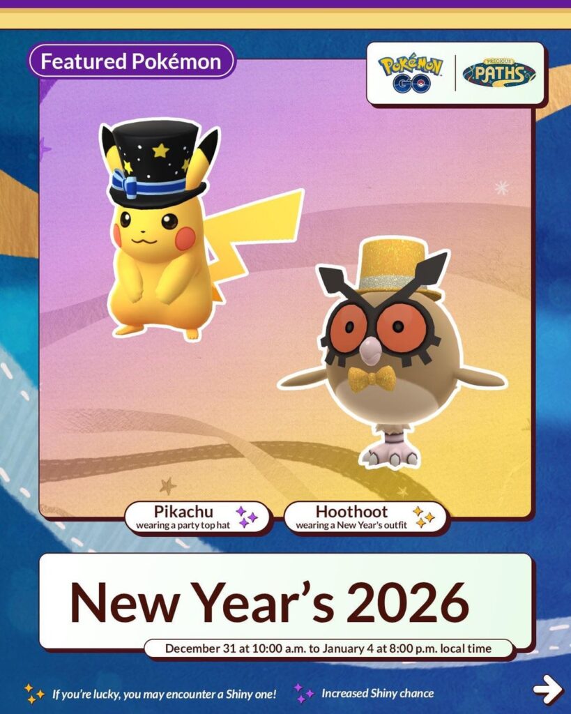 New Year’s 2026 Niantic Infographic