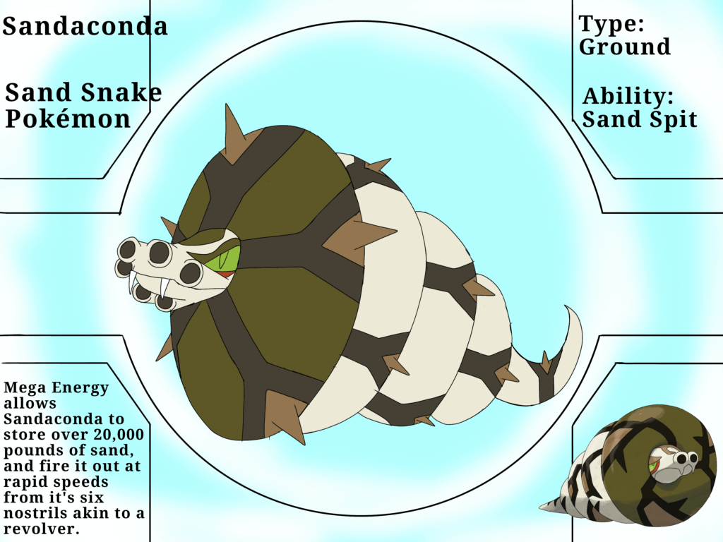 Mega Month Day 7: Mega Sandaconda