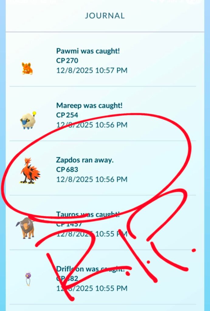 All happiness was ZAP'd out of me