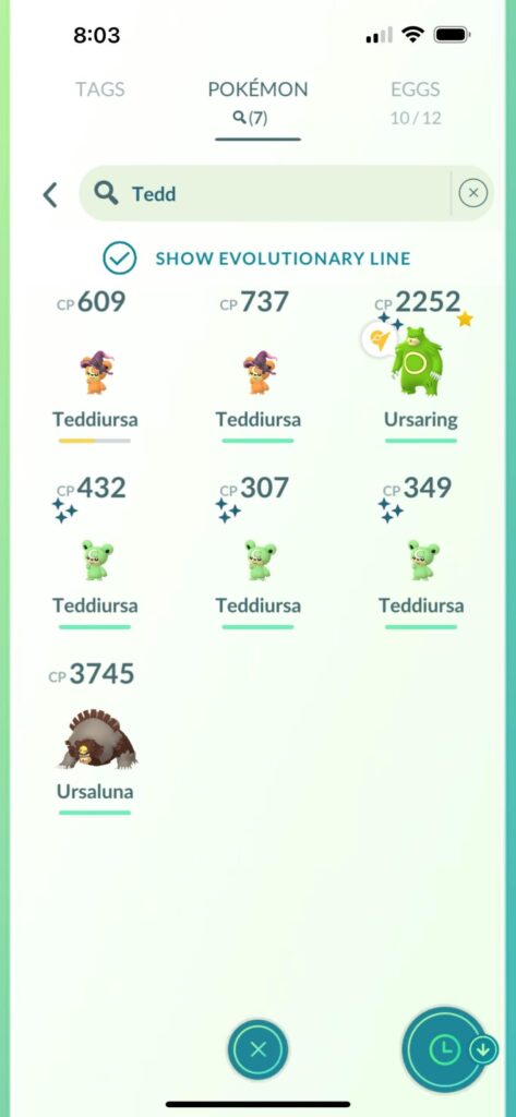 It’s a full moon and my best ursaring in trapped…