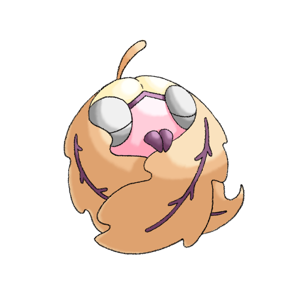 Meet Noctoon – the middle-evo form of my luna moth Pokémon!