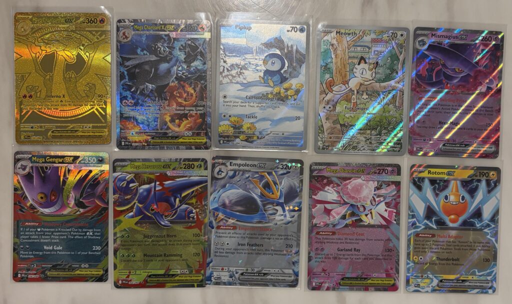 I used all my luck from 2026 on these packs