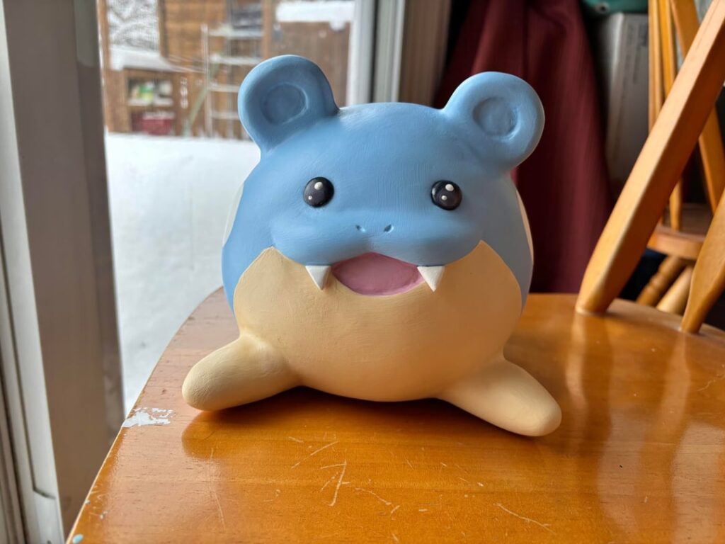 [OC] BIG clay spheal!