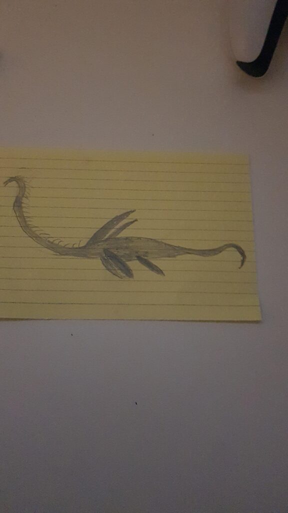 I tried drawing for a change so may I introduce you too Roaring Seas a past paradox form of gyarados