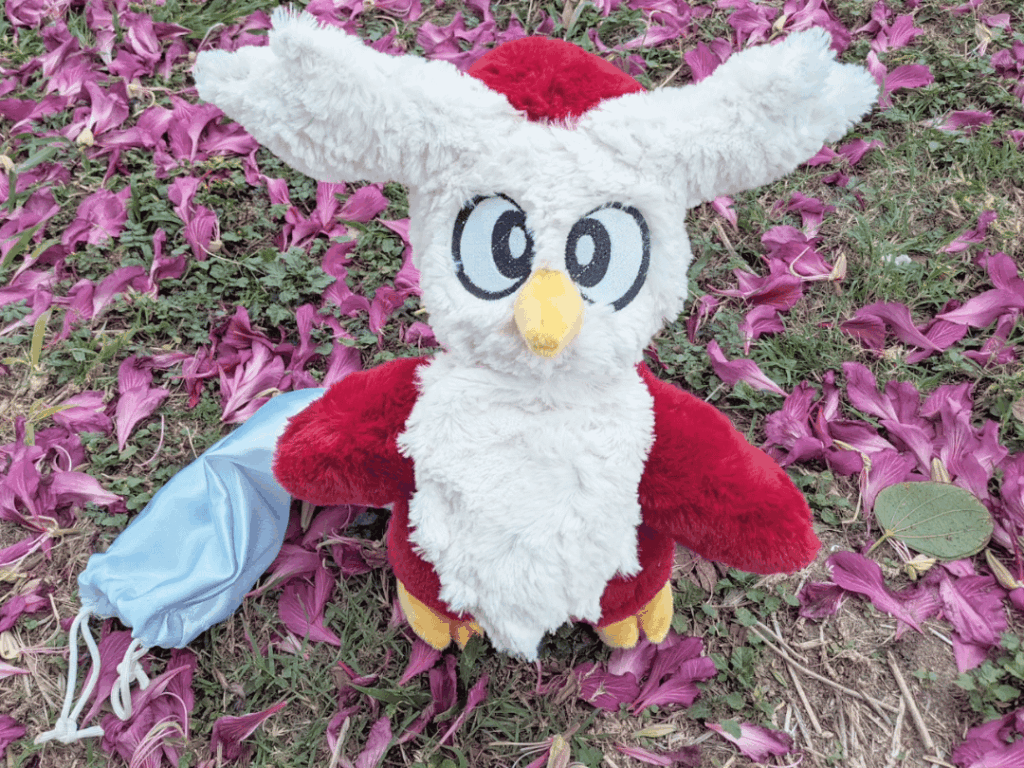 Handmade Delibird Plush w/ usable tail