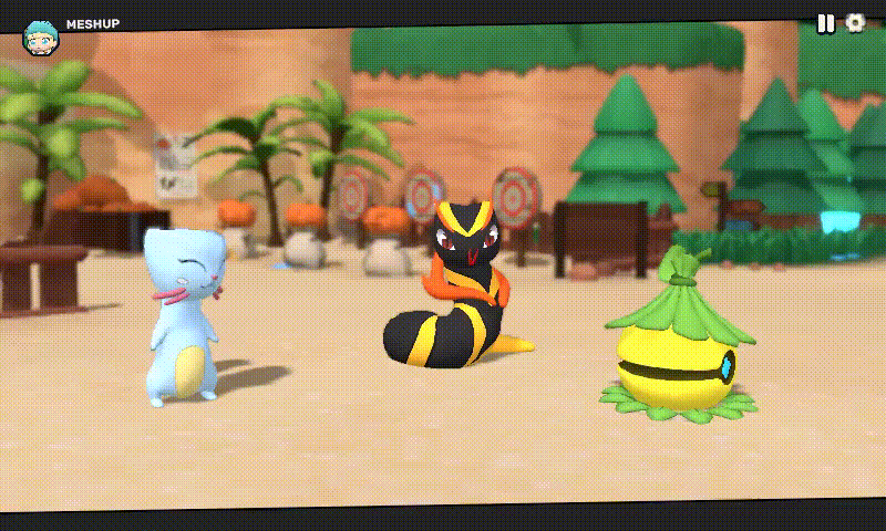 What do you think of these "fakemon" starters we made for our game?