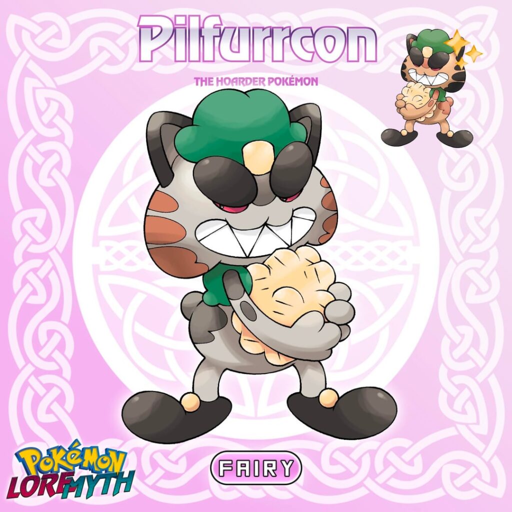Your meowth evolved into Pilfurrcon!