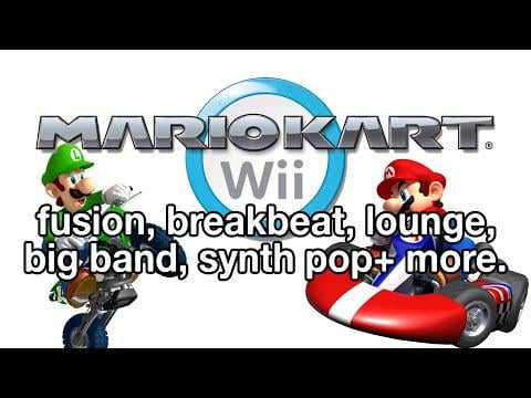 Mario Kart Wii music is so iconic.