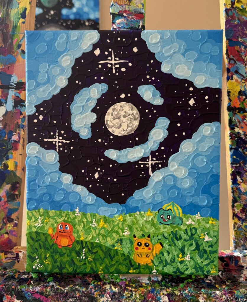 Pokémon under the moon