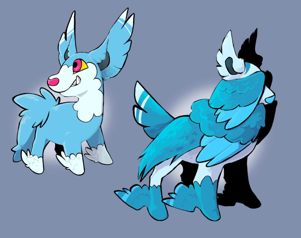 Poochyena and mightyena by me