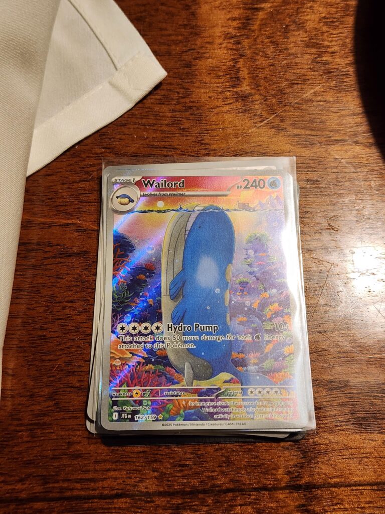 Got a single pack for my birthday dinner and
