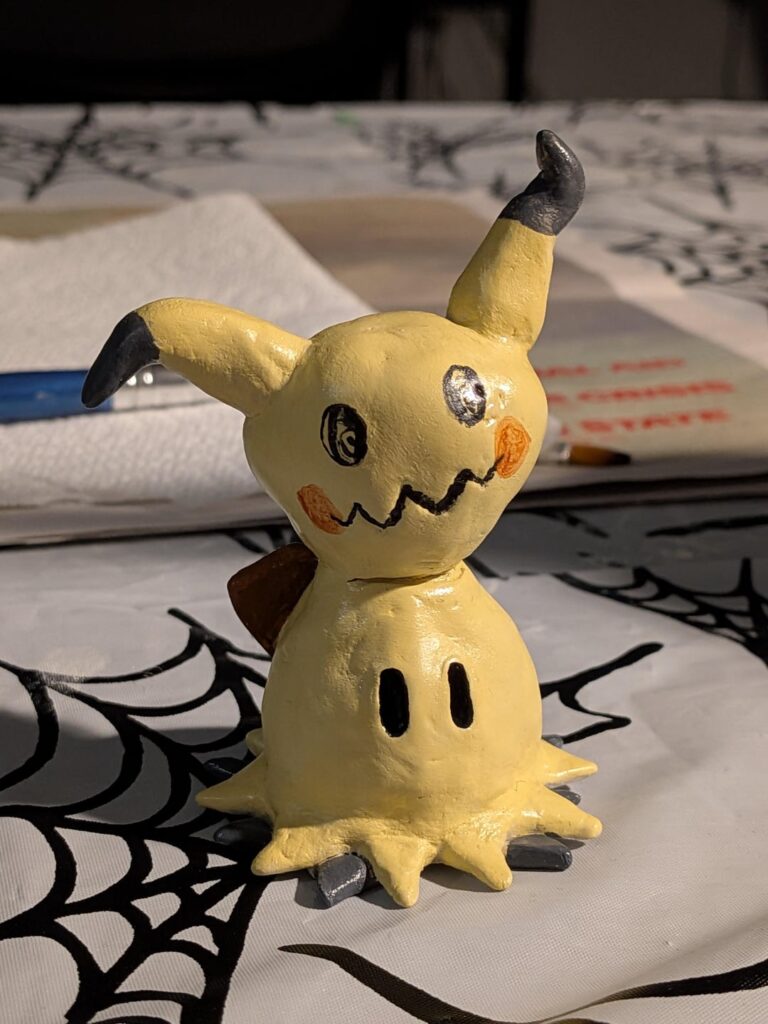 My little clay mimikyu (OC)