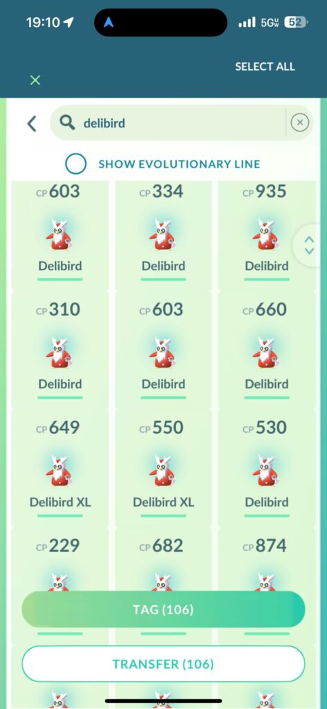 106 catches during spotlight hour…