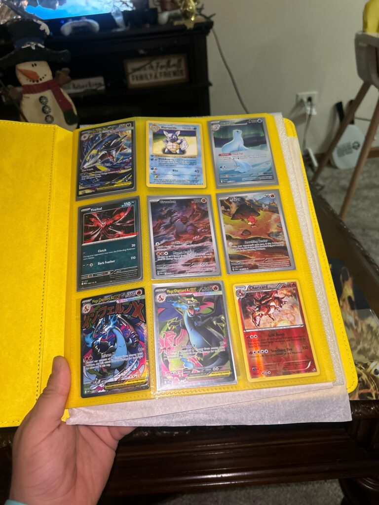 Putting a binder together here's the first page 🥰