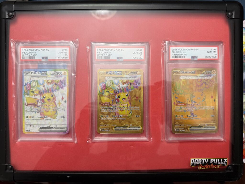 Pikachu progressively gets more gold😂