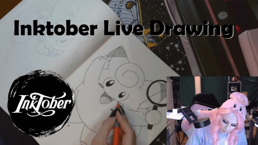 Inktober Discover and Clefairy Episode 2