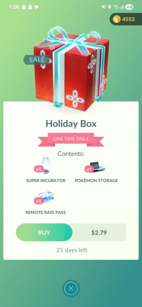 New Holiday Box in the store