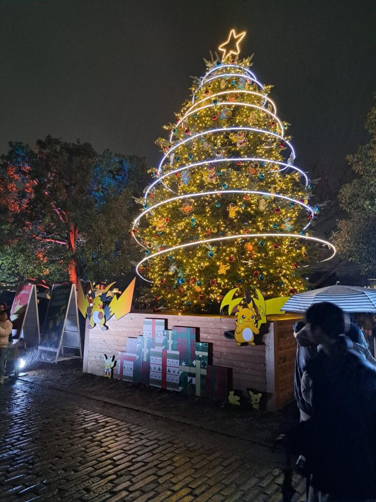 Pokémon at the Yokohama Christmas Market