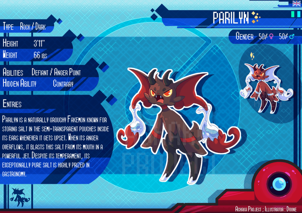 Fakemon - Parilyn