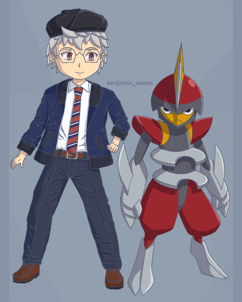 [OC] Bisharp and me - Fanart