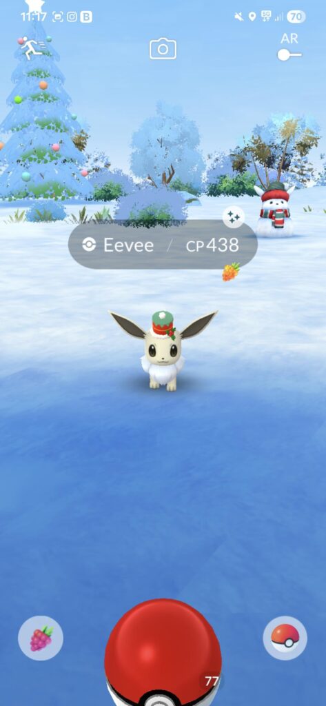 Shiny hat eevee confirmed
