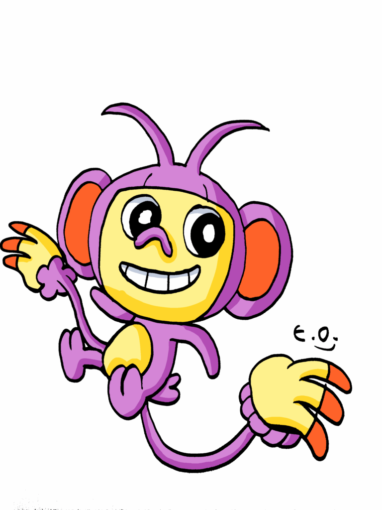 My drawing of Ambipom