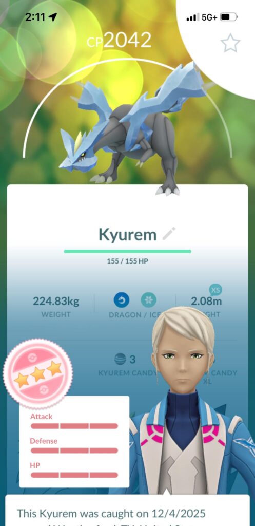 first kyurem raid