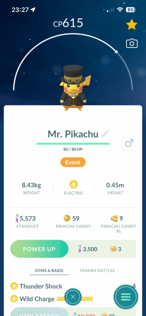 What’s your favorite Costume Pikachu that you own ?