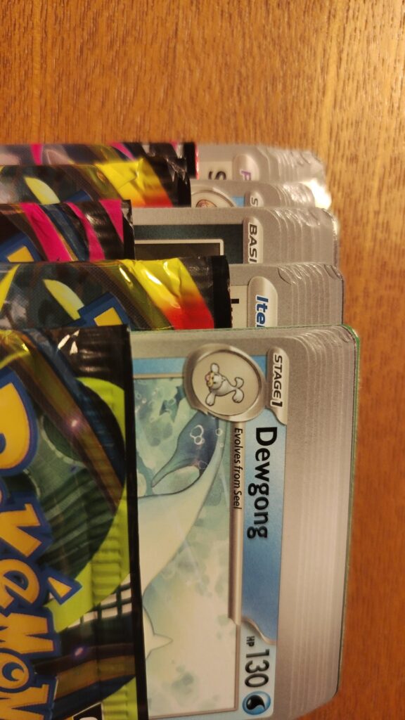 Bought 10 packs today at local store (coming from the boosterbox behind the counter), put em in a cotton bag then in my large winter beenie then in my bag. Checked carefully for them to stay safe and sound. Went to work, went home, opened 5 packs. All 5 went out like this. What should I do ?