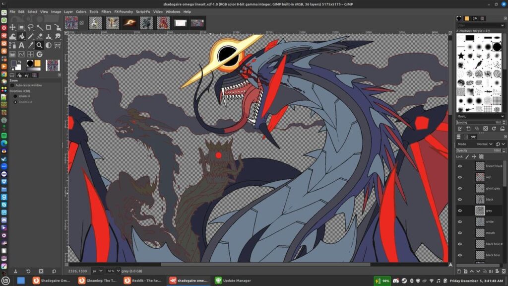 I need some feedback; I feel the colors don't go together very well. Advice? (Also yes he's supposed to look too detailed to be a Pokemon)