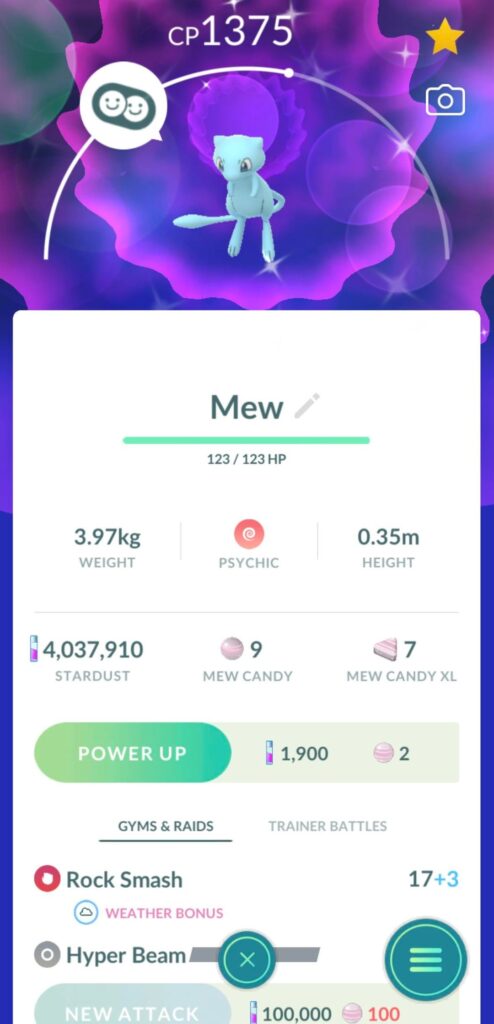 I finally finished my Shiny Mew research on Christmas! :3
