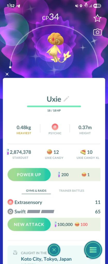 Golden god 1st catch 1st shiny