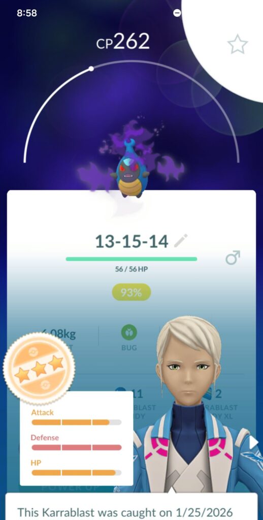 Returning player just got my first good shadow