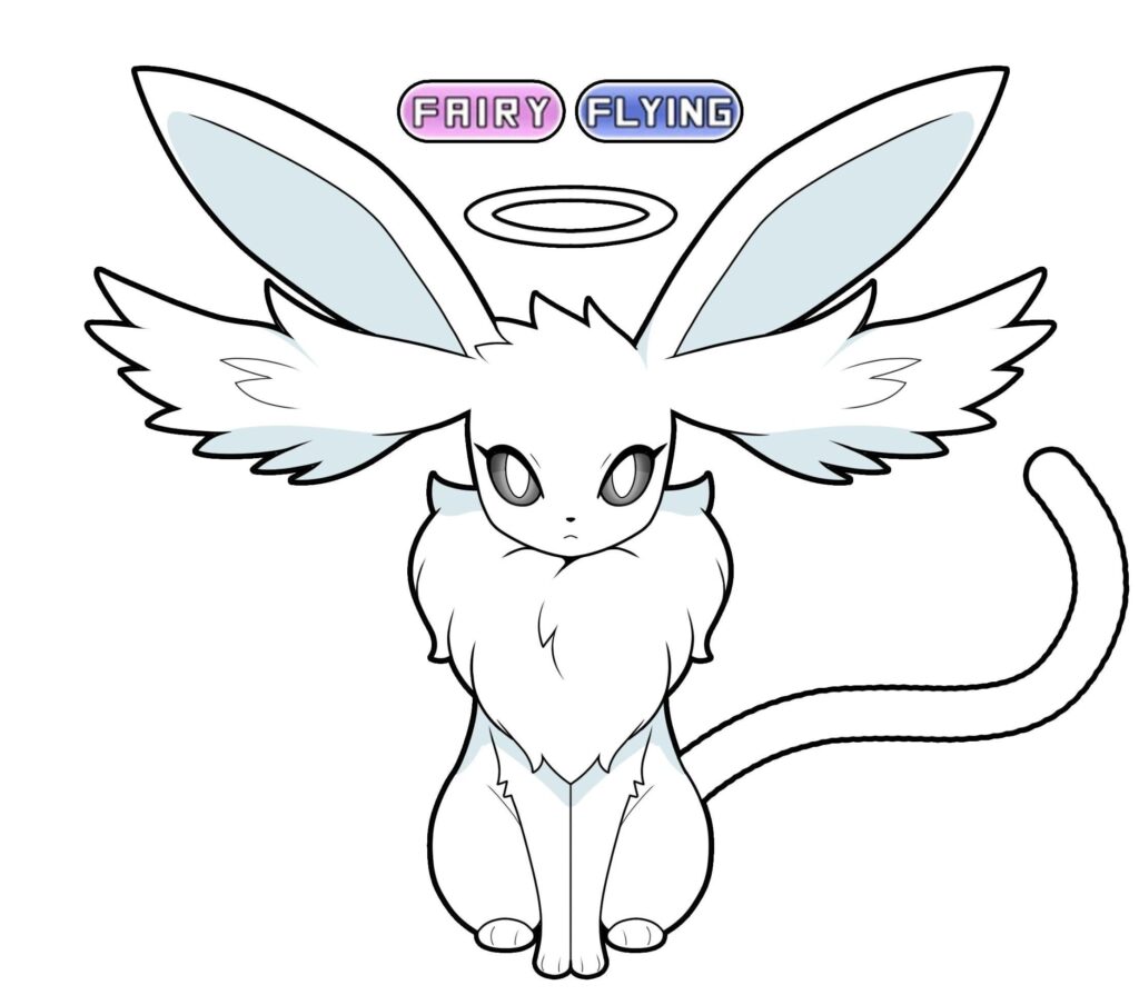 Pearleon (Eeveelution OC) by me