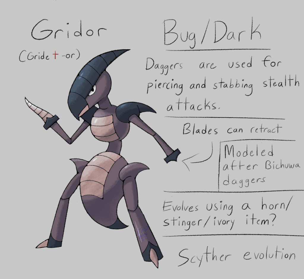 Scyther split evolution and third stage evolution