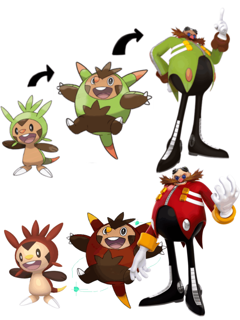 Throwback to that time someone leaked Dr Eggman as the final evolution for Chespin. Well, Redditors, I have... news. For you.