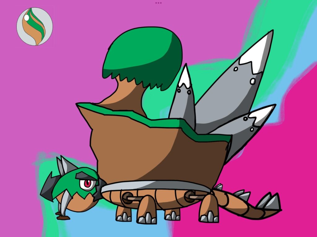 Introducing the first of many mega’s for my upcoming Pokémon: Bass and Treble. It’s MEGA TORTERRA (Hope this counts)