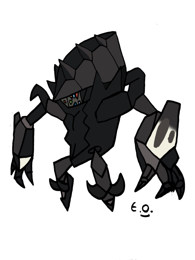 [OC] My drawing of Necrozma