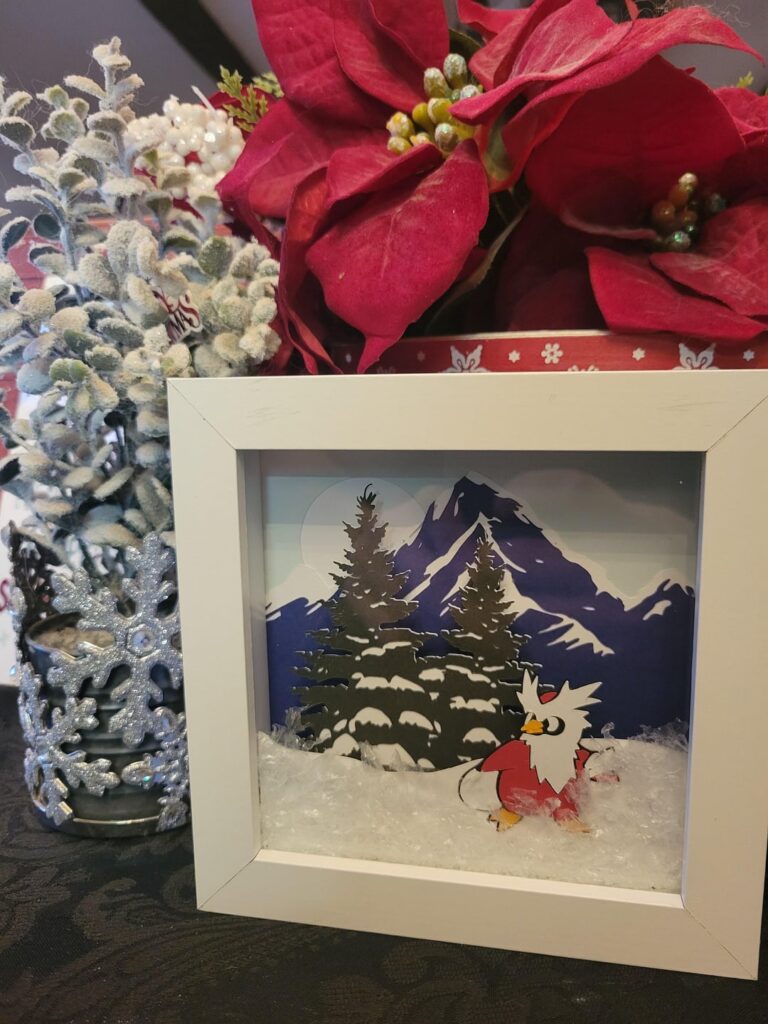 A winter wonderland with Delibird!