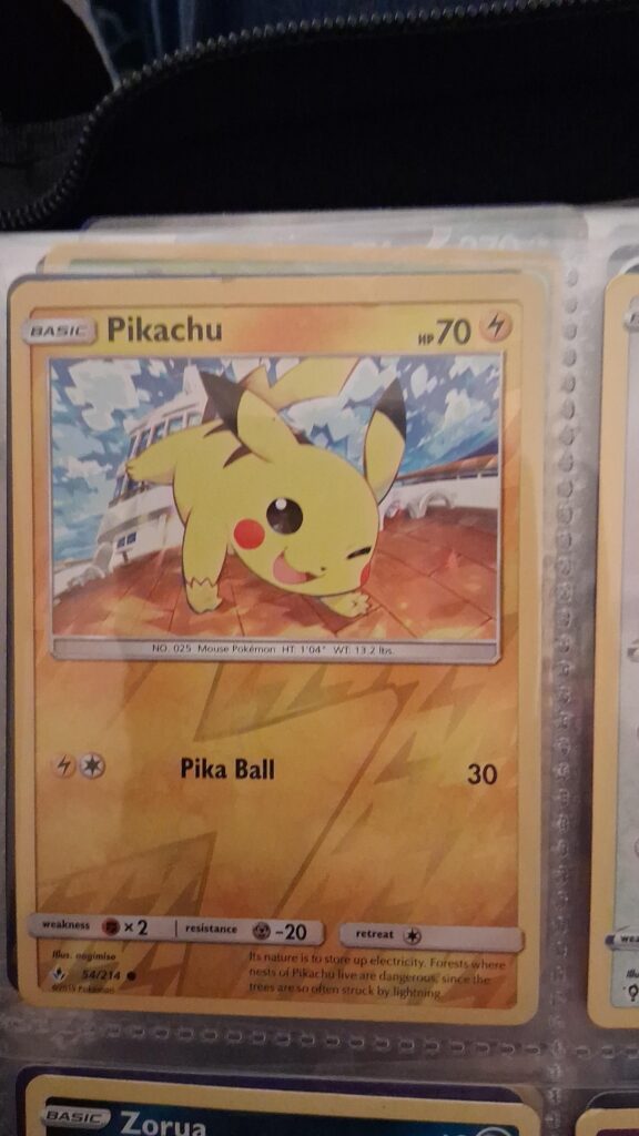 My first Pokémon card...