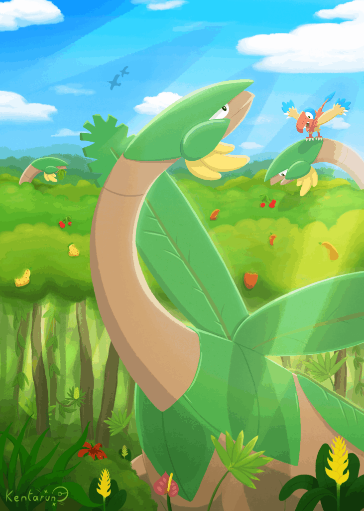 [OC] The forgotten Tropius 🌴